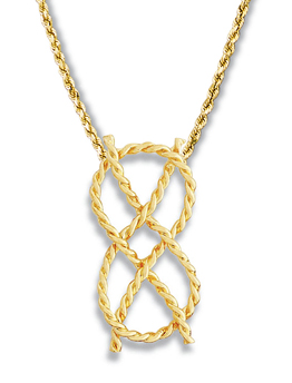 Lovers Knot Pendant 