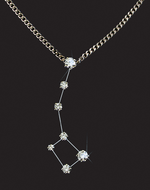 Big dipper little on sale dipper necklace set