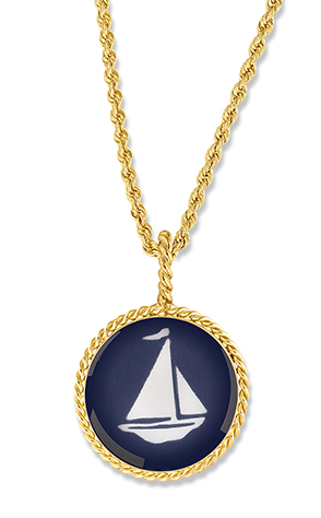 AGA Correa & Son since 1969 - Fishing Reel Pendant - Jewelry
