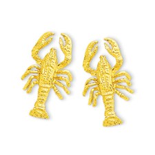 Maine Lobster Small Earrings 