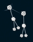Diamond Constellation Sagitta Earrings 
