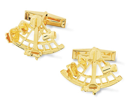 Sextant Cuff Links 